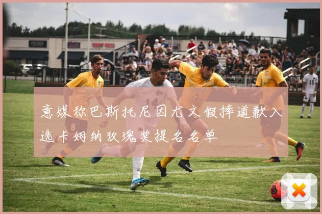 意媒称巴斯托尼因尤文假摔道歉入选卡姆纳玫瑰奖提名名单
